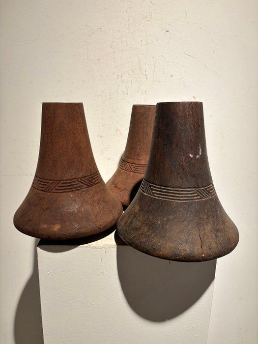 Vaas (3) - Hout, Antiquités & Art, Art | Art non-occidental