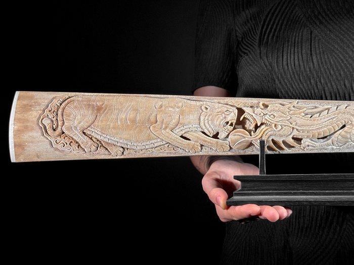 GEEN VEILINGSGRENSTEM - Prachtige grote gepatineerde, Antiek en Kunst, Kunst | Designobjecten