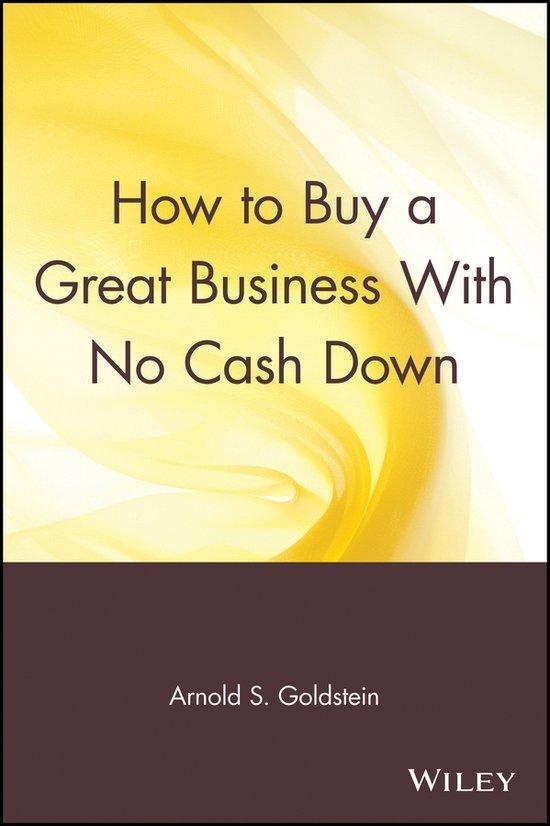 How to Buy a Great Business With No Cash Down 9780471547754, Boeken, Taal | Engels, Gelezen, Verzenden