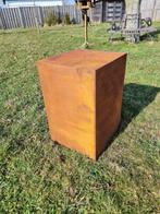 Piédestal - Acier Corten - 60x40x40cm, Antiek en Kunst