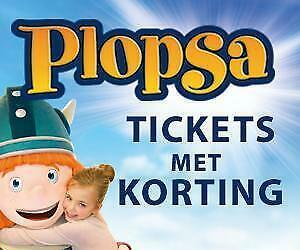 Korting op Plopsa tickets