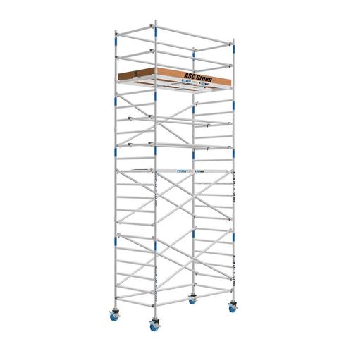 ASC Rolsteiger 135 x 7.2 mtr werkhoogte, Doe-het-zelf en Bouw, Steigers, Rolsteiger of Kamersteiger, Nieuw, 5 meter of hoger, Verzenden