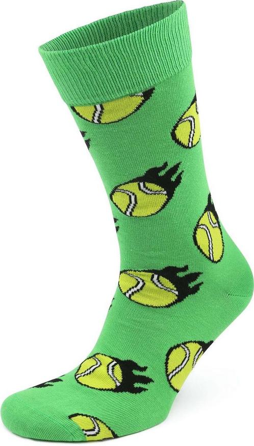 Happy Socks Sokken Tennis Ball maat 41-46 Heren, Kleding | Heren, Sokken en Kousen, Nieuw, Verzenden