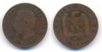 5 Centimes 1857 W Lille Frankreich: Napoleon Iii, 1852-1870, België, Verzenden