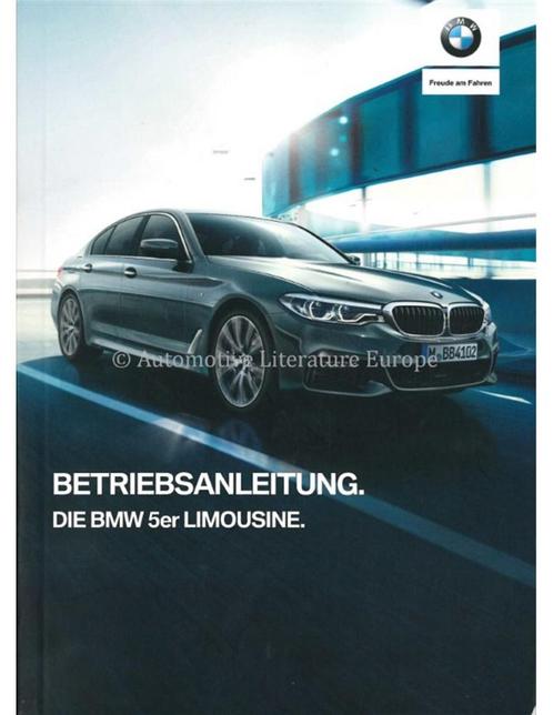 2019 BMW 5 SERIE LIMOUSINE INSTRUCTIEBOEKJE DUITS, Autos : Divers, Modes d'emploi & Notices d'utilisation