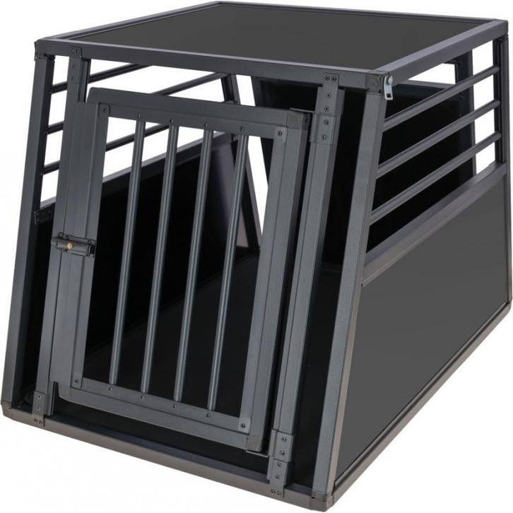 Cage de transp. vacation, alu 92 x 65 x 65 cm, graphite -, Dieren en Toebehoren, Honden-accessoires