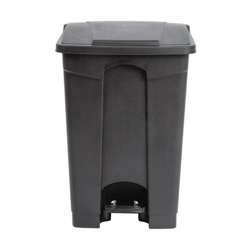 Pedaalemmer | Kunststof (Zwart) | 45L | Klapdeksel |, Zakelijke goederen, Horeca | Keukenapparatuur, Nieuw in verpakking, Verzenden