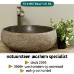 €89,90 kleine waskommen! Natuursteen / riviersteen wasbak, Ophalen of Verzenden, Wasbak of Wastafel