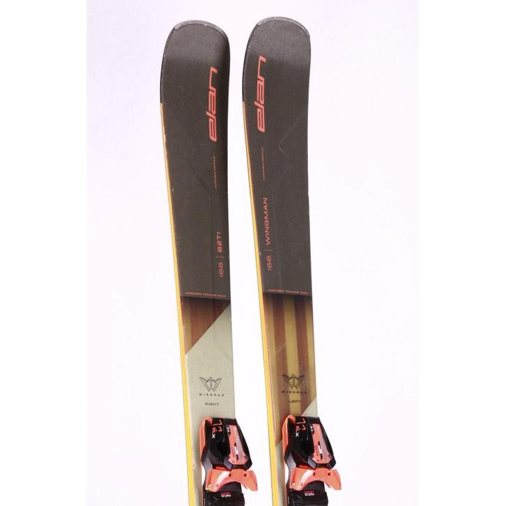 166 skis ELAN WINGMAN 82 TI 2024, grip walk, amphibio, wood, Sport en Fitness, Skiën en Langlaufen, Ski, 160 tot 180 cm, Carve