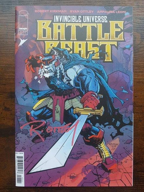 Battle Beast #1 Ryan Ottley 2025 - Signed by Ryan Ottley +, Boeken, Strips | Comics