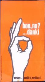 Poster met handgebaar (lijst optie, Posters), Verzamelen, Verzenden, Nieuw, Overige onderwerpen, Met lijst