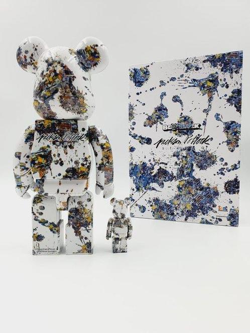 Medicom Toy x Jackson Pollock - Be@rbrick Jackson Pollock, Antiek en Kunst, Kunst | Schilderijen | Modern