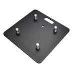 Universele truss baseplate staal  45 x 45 cm - 6mm dik zwart, Musique & Instruments, Lumières & Lasers, Verzenden