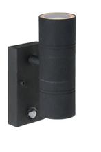 Lucide ARNE LED - buitenlamp zwart koker op en neer, Tuin en Terras, Buitenverlichting, Verzenden, Nieuw, Netvoeding, Led