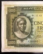 Congo, République Démocratique (Kinshasa). - 5.000 Francs