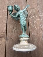 Chandelier - Bronze patiné, Antiquités & Art