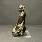 Ming brons Guan gong beeld - Bronze - Chine - Dynastie Ming