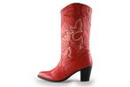 Lazamani Cowboy laarzen in maat 42 Rood | 5% extra korting, Verzenden, Lazamani, Zo goed als nieuw, Rood