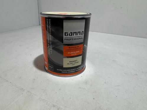Veiling - GAMMA Professional Buitenlak Zijdeglans Rookwit 75, Doe-het-zelf en Bouw, Verf, Beits en Lak