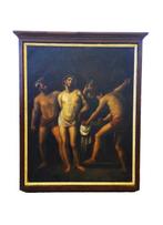 Italiaanse school (XVIII) - La Flagellazione di Cristo, Antiek en Kunst