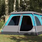 vidaXL Koepeltent 8-persoons snelontgrendeling blauw, Caravans en Kamperen, Tenten, Verzenden, Nieuw