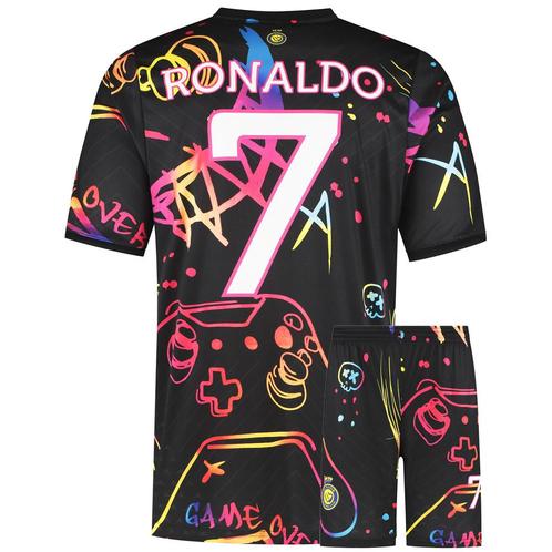 Kingdo Al-Nassr Voetbaltenue Ronaldo - Gaming Tenue, Sport en Fitness, Voetbal, Bal, Nieuw, Verzenden