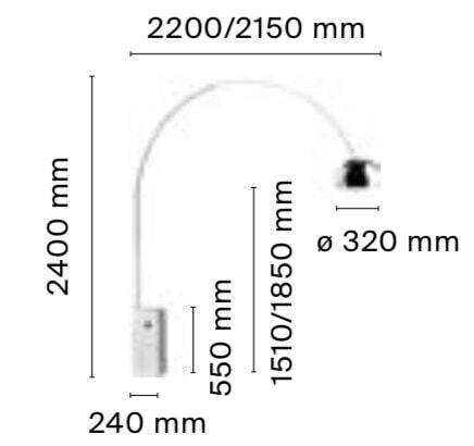 Flos - Achille Castiglioni, Pier Giacomo Castiglioni -, Antiek en Kunst, Antiek | Verlichting