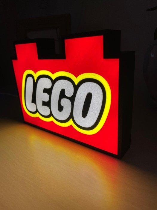 Verlichte sign Brick Light - cr3ativid - Lichtbord -, Kinderen en Baby's, Speelgoed | Duplo en Lego