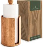 Keukenrolhouder staand - Keukenpapier houder - Hout - WALDWE, Verzenden