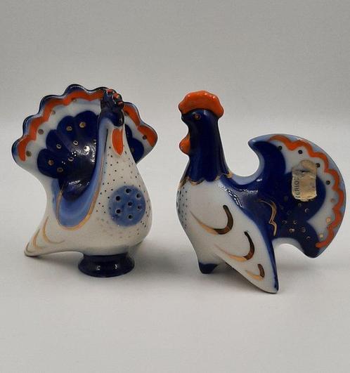 Lomonosov Imperial Porcelain Factory - Salière et poivrière, Antiek en Kunst, Antiek | Meubels | Tafels