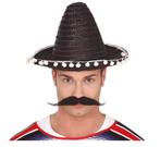 Sombrero Zwart 33cm, Hobby en Vrije tijd, Feestartikelen, Verzenden, Nieuw