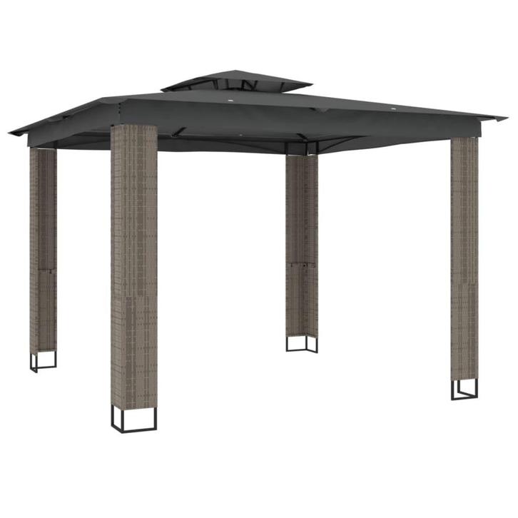 Prieel antraciet 2,94m | Tweede kansje | Tuin koopje!, Tuin en Terras, Partytenten, Minder dan 4 meter, Minder dan 5 meter, 2 meter of meer
