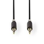 3.5 mm jack kabel | Nedis | 2 meter (Stereo, Verguld), Audio, Tv en Foto, Verzenden, Nieuw