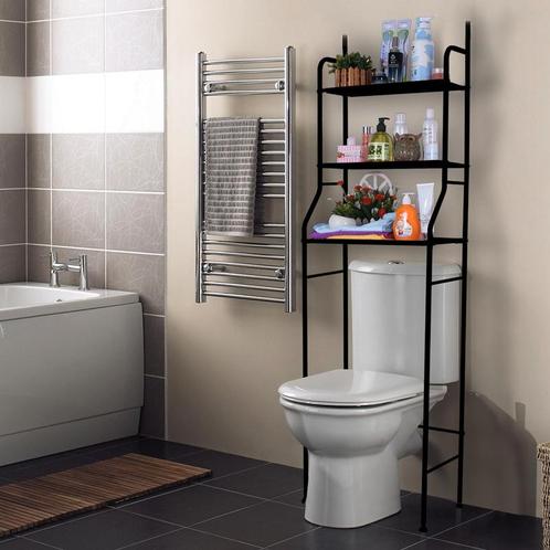Alora WC Rek Opbergrek - Stellingkast Metaal - Opbergrek, Tuin en Terras, Hand-tuingereedschap, Nieuw