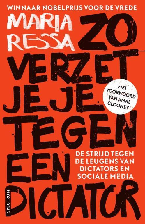 Zo verzet je je tegen een dictator 9789000382996 Maria Ressa, Boeken, Politiek en Maatschappij, Zo goed als nieuw, Verzenden