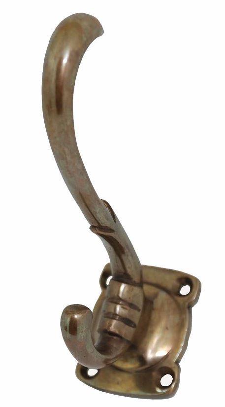 Kapstokhaak 93 mm brons Antiek, Huis en Inrichting, Woonaccessoires | Kapstokken, Nieuw, Overige materialen