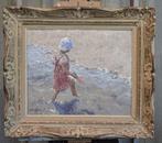 Chris van Dijk (1952) - Impressionist  Pieds frais, Antiek en Kunst