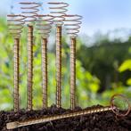 Koperen tuinsticks (set van 6 st.), Ophalen of Verzenden