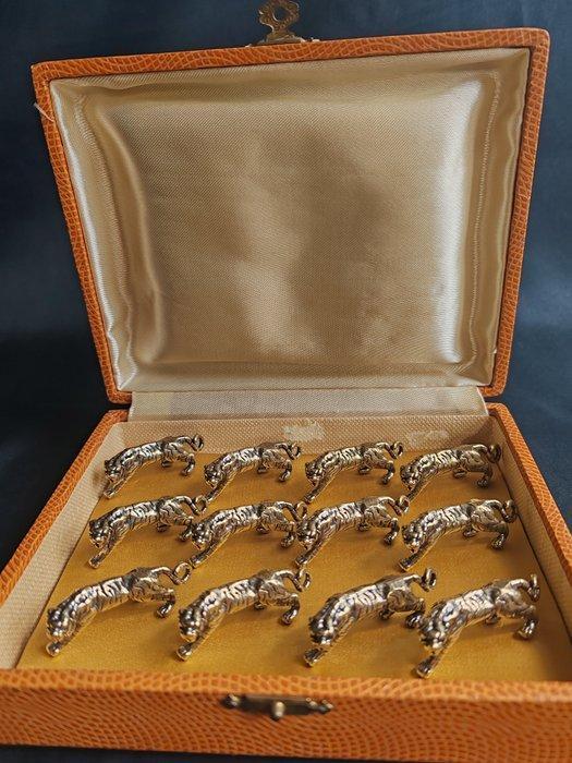 Messensteun (12) - Verguld brons, Antiquités & Art, Antiquités | Meubles | Tables