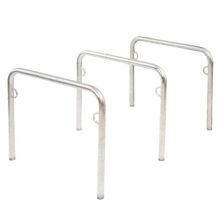 Fietsaanleunbeugel 2 fietsen Trust 75 cm Beton - 3 stuks, Fietsen en Brommers, Fietsaccessoires | Overige Fietsaccessoires, Verzenden