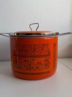 Siltal - Carla Agnelli - Kookpan - Egizia - Staal, Emaille -, Antiquités & Art, Antiquités | Ustensiles de cuisine