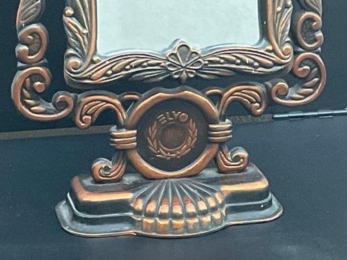 Elvo - Miroir de table - Bois, Métal, Verre, Antiek en Kunst, Curiosa en Brocante