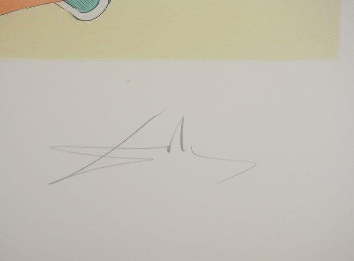 Salvador Dali (1904-1989) - Hommage à Vinci : Le cracking du, Antiquités & Art, Antiquités | Autres Antiquités