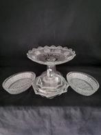 Tafelservies (4) - Glas, mangaan, Antiek en Kunst