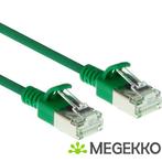 ACT Groene 5 meter LSZH U/FTP CAT6A datacenter slimline, Verzenden, Nieuw