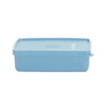 Tupperware Broodtrommel Vierkant Blauw, Huis en Inrichting, Verzenden, Nieuw