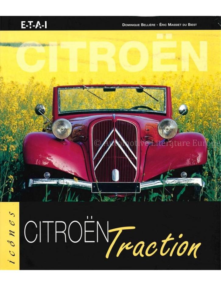 ICÔNES CITROËN  TRACTION, Boeken, Auto's | Boeken, Ophalen of Verzenden