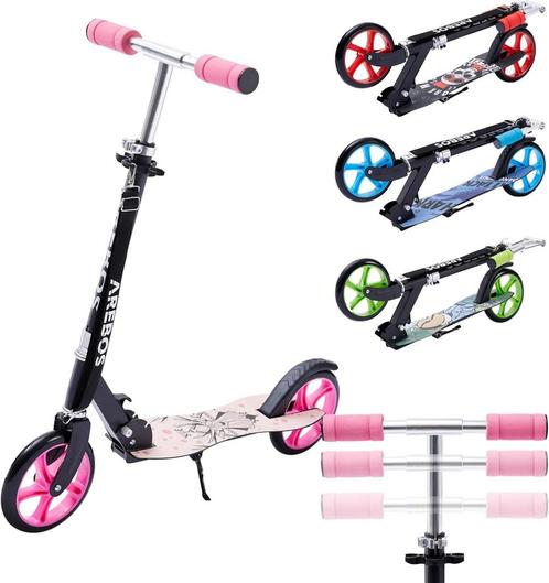Arebos Cityroller groene scooter in hoogte verstelbaar | ink, Huis en Inrichting, Woonaccessoires | Overige, Verzenden