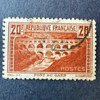 Frankrijk  - Y&T 262B Pont du Gard dentelé 11 en, Gestempeld