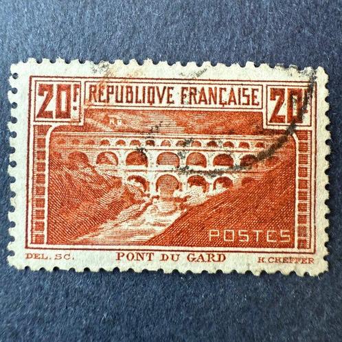 Frankrijk  - Y&T 262B Pont du Gard dentelé 11 en, Postzegels en Munten, Postzegels | Europa | Frankrijk